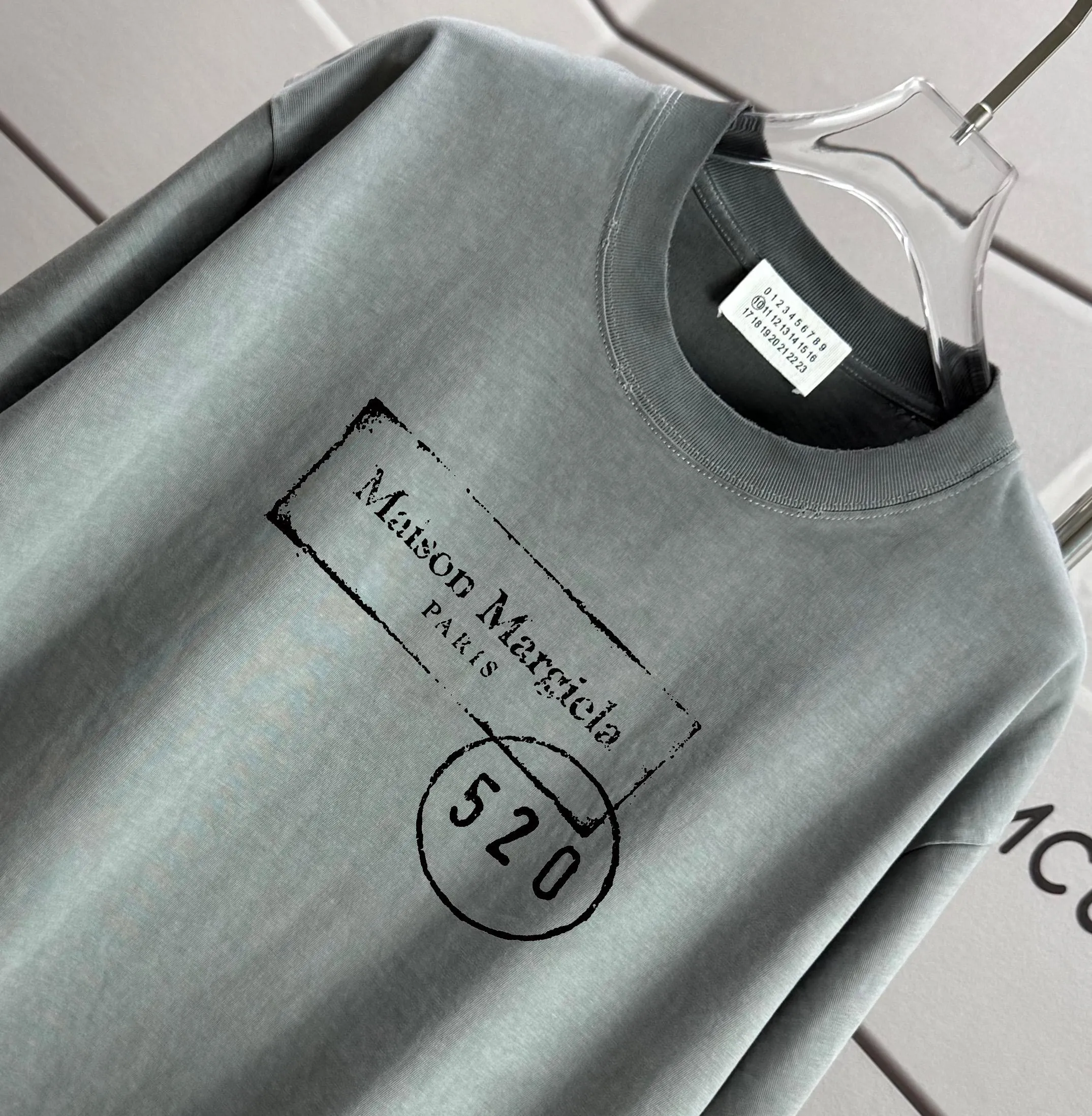 # MM 6 *2025 New Arrival 320 tee Same Style : Size :S M L XL XXL Size： S （90-130 ） M （120-150 ） L （140-165 ） XL （160-180 ） XXL （180-210 ）